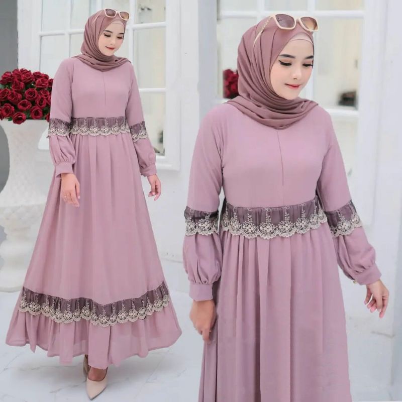 Sonia maxy dress fashion muslim wanita