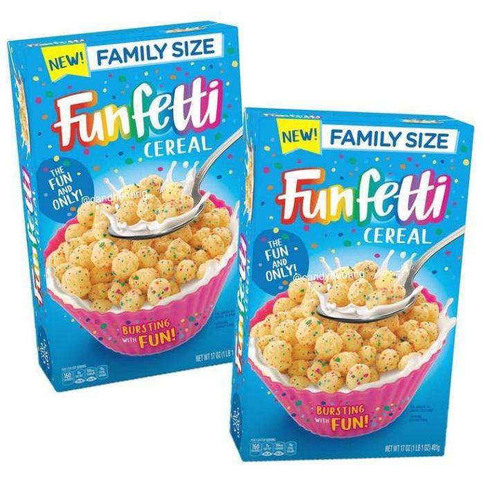 

FUNFETTI CEREAL FAMILY SIZE 481 GRAM