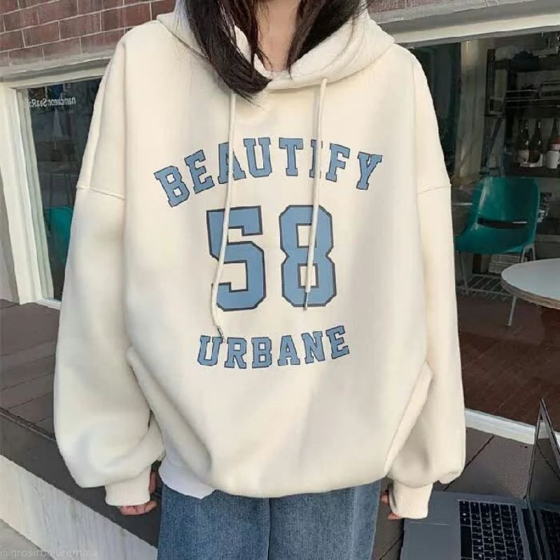 BEAUTIFY 58 SWEATER HOODIE WANITA &amp; PRIA