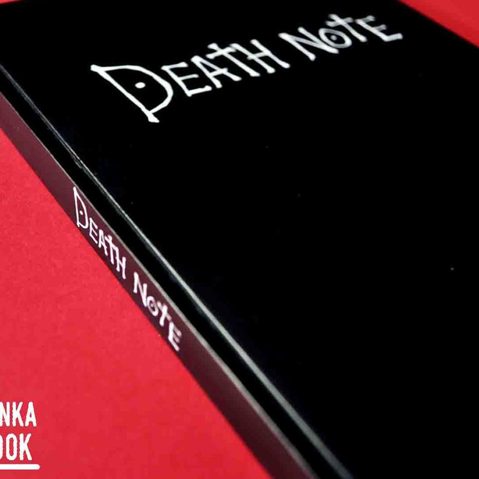 

D3ήU Note Book Anime Death Note Hardcover Buku Tulis Catatan Note Agenda Planner ♣Baru