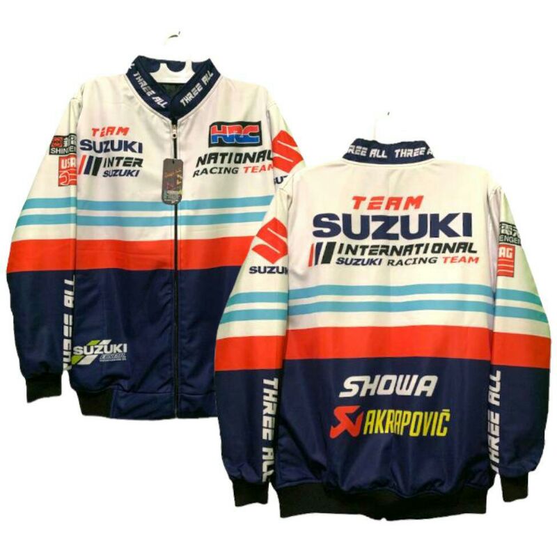 JAKET NASCAR RACING TEAM SUZUKI | JAKET MOTOR VINTAGE