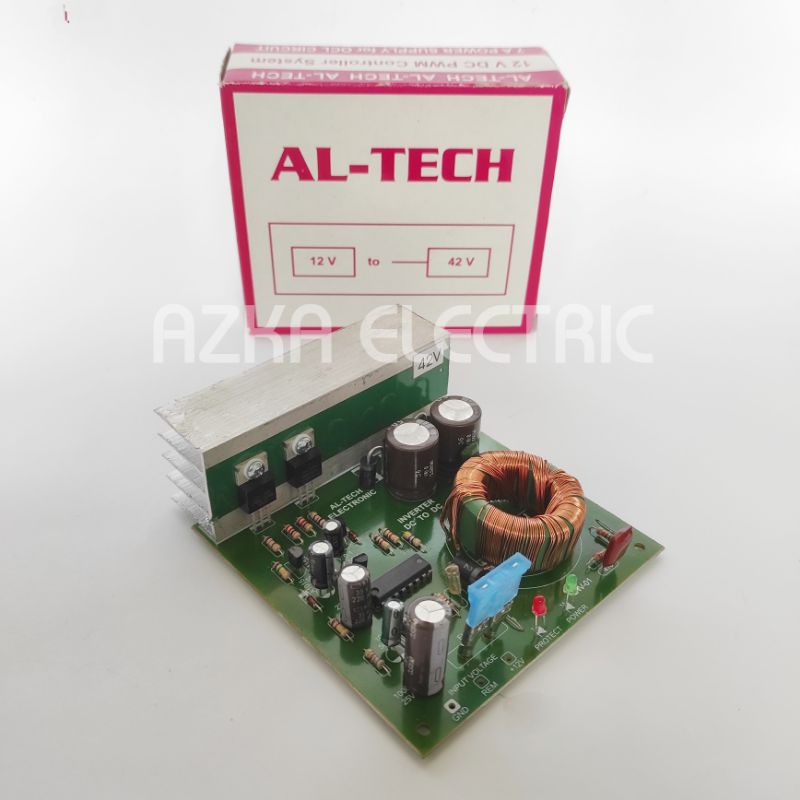 Kit Inverter 12V DC To 42V DC CT 7A