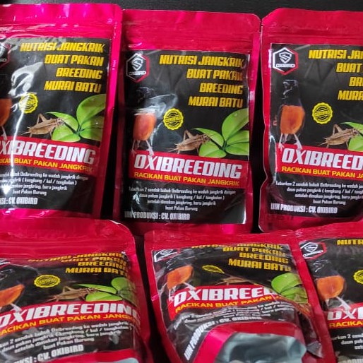 OXIBREEDING RACIKAN BUAT PAKAN JANGKRIK DALAM BREEDING  MURAI BATU