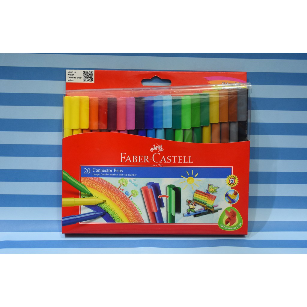 

Connector Pen Faber Castell 20 Warna