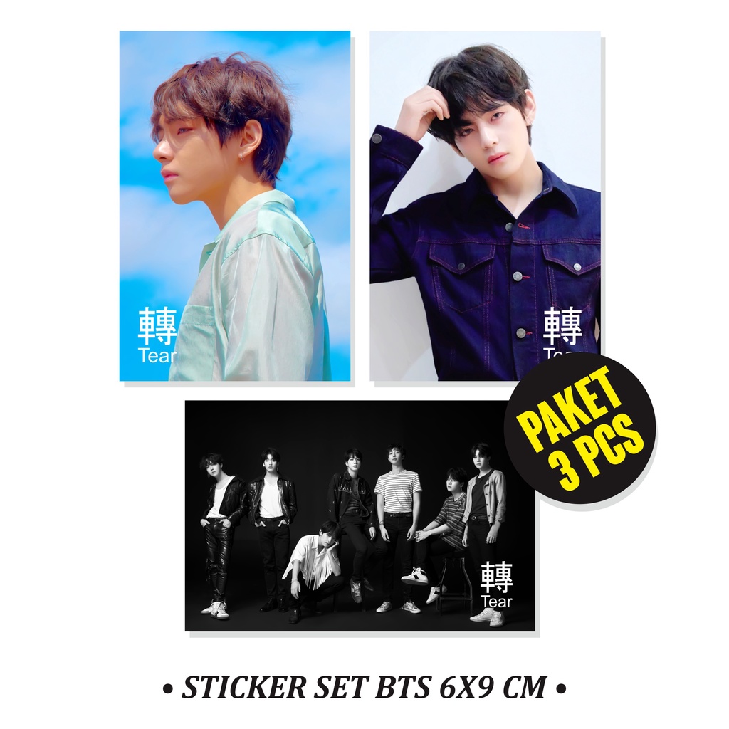 

Sticker BTS Tear Murah Miror Stiker Sticker Kpop Aesthetic