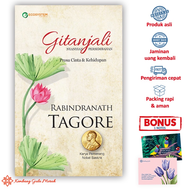 PROMO DISKON - Novel Gitanjali - Rabindranath Tagore