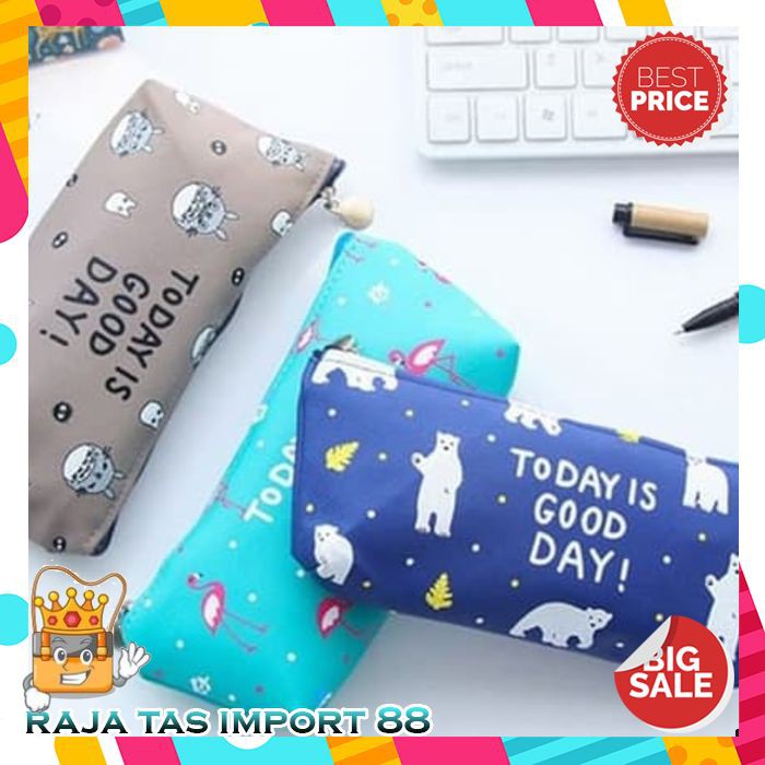 

Tempat Pensil Kapasitas Besar Multifungsi Bahan Kulit PU Motif Flamingo Untuk Pelajar Like A151