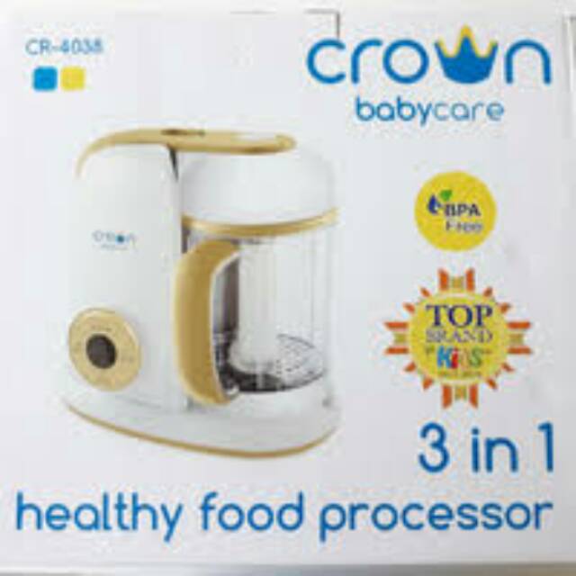 Crown Healthy food processor 3in1