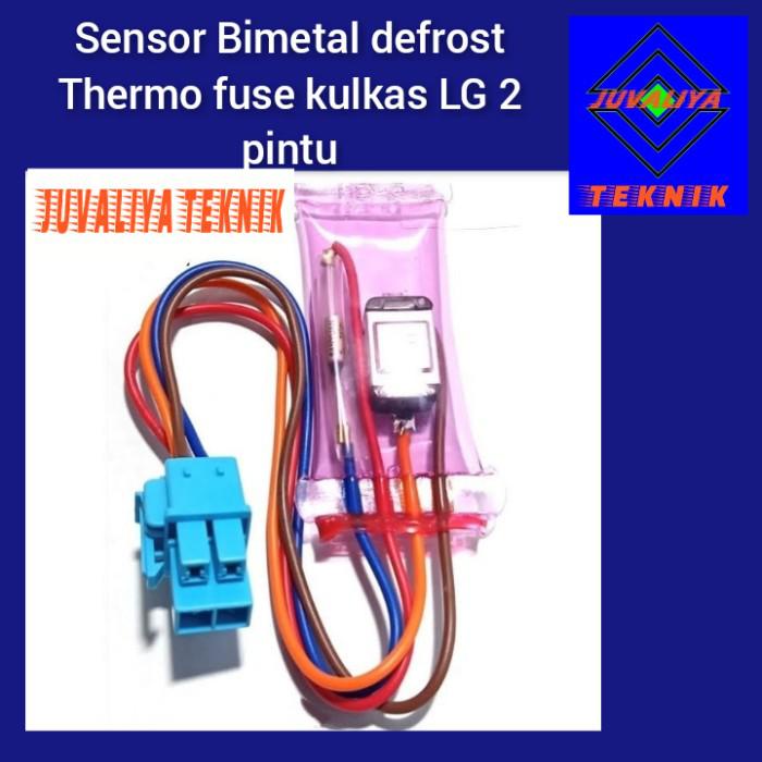 Defrost Bimetal Thermo Fuse Kulkas Lg 2 Pintu