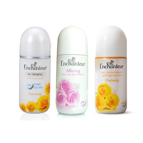 [ROLL ON] [BPOM] Enchanteur Anti Perspirant Roll On 40ml | Anti Odor | Deodoran | Anti Bakteri 40ML_Cerianti