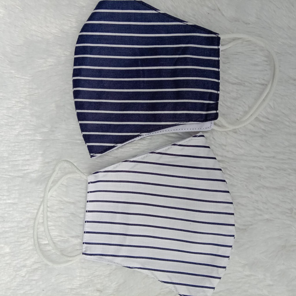 Masker Kain Katun 2 Lapis earloop