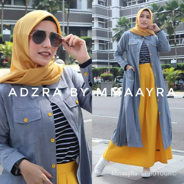 Gamis - dress Adzra By Mmaayra