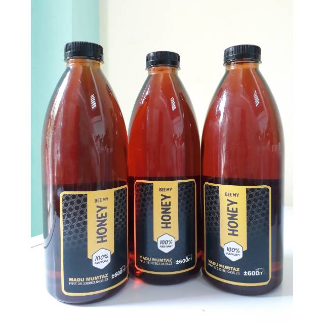 

MADU ASLI 100% | MADU MULTIFLORA 600 ML | MADU MURNI