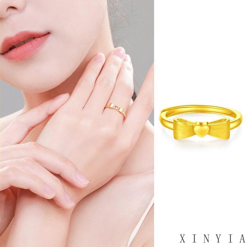 【Bayar di tempat】yang Dapat Disesuaikan Desain Niche Gaya Dingin Cincin Kelas Atas Sodoo Cincin Jari Telunjuk Adjustable Desain Pita