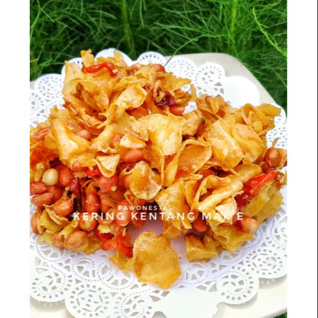 

Kering Kentang MAK'E ORIGINAL Pedas Manis Gurih tanpa MSG 500gr