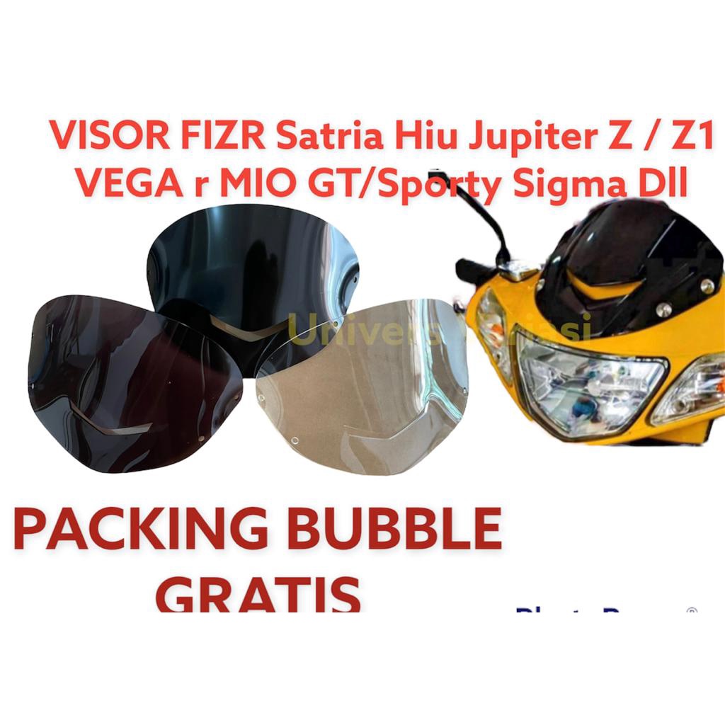 Jual GRATIS BUBBLE VISOR F1ZR JUPITER Z Z1 SATRIA HIU MIO GT SPORTY