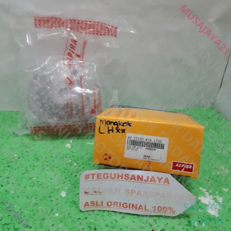 (100% Quality ) Mangkok Rumah Kampas Ganda Kopling K16 Beat Esp / Beat Pop Esp Aspira Keren Gan