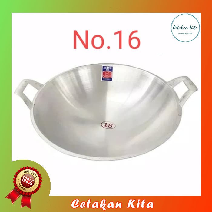 Kuali Super No.16 | Wajan Penggorengan | Wajan Super