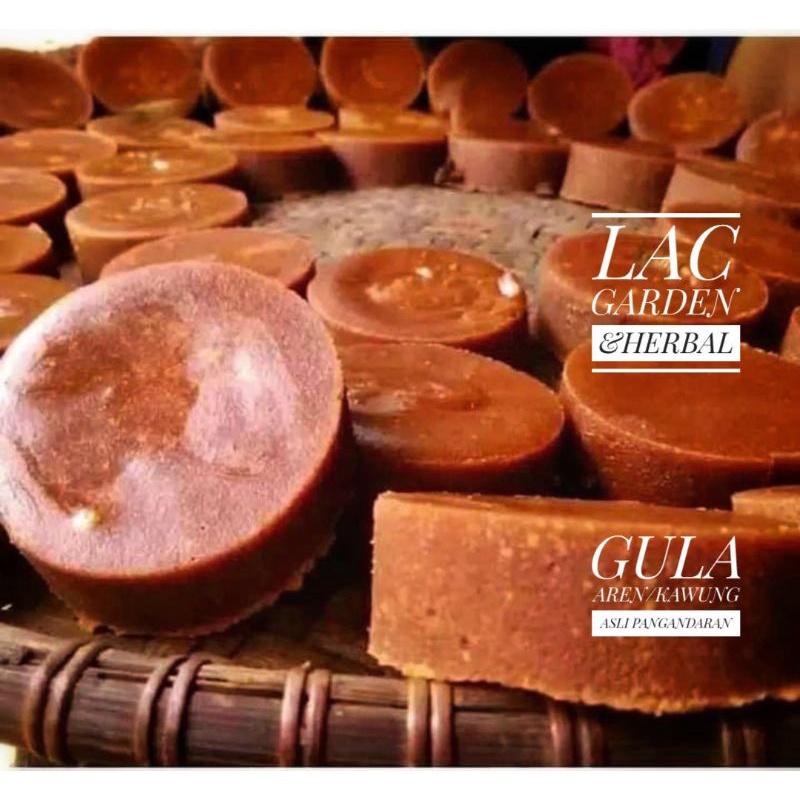 

[LAC] GULA AREN/GULA KAWUNG 100% ALAMI TANPA CAMPURAN[500 gr]