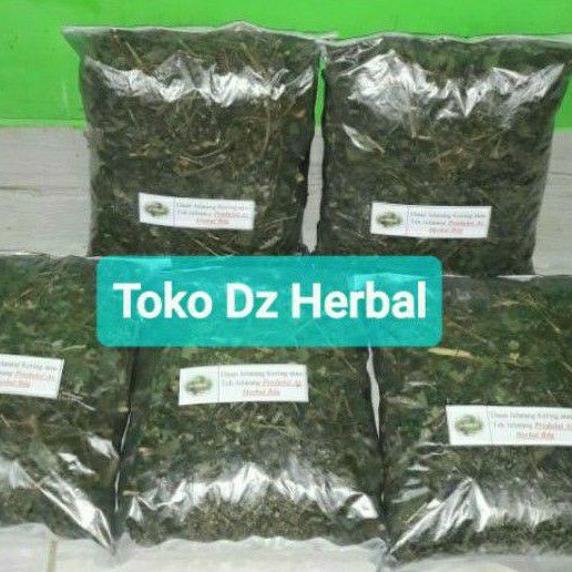 

Daun jelatang kering daun jelatang alami 100 gram asli-az