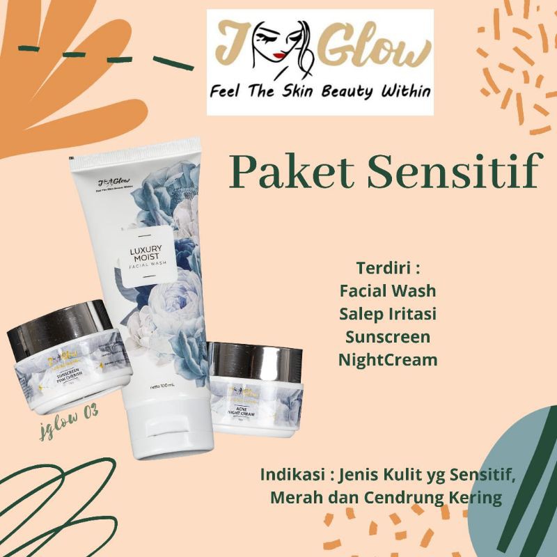 Paket sensitif JGLOW