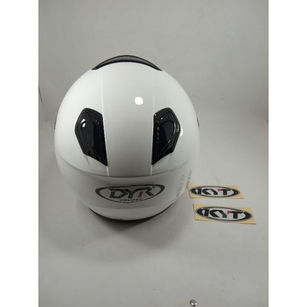 helm DYR / model, KYT KYOTO, white solid/ helm setandar