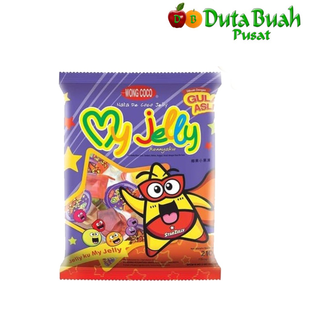 

DUTA BUAH Wong Coco My Jelly (15S)