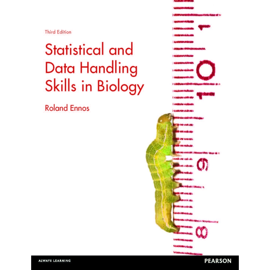 

BUKU STATISTICAL AND DATA HANDLING SKILLS IN BIOLOGY - HARD COVER