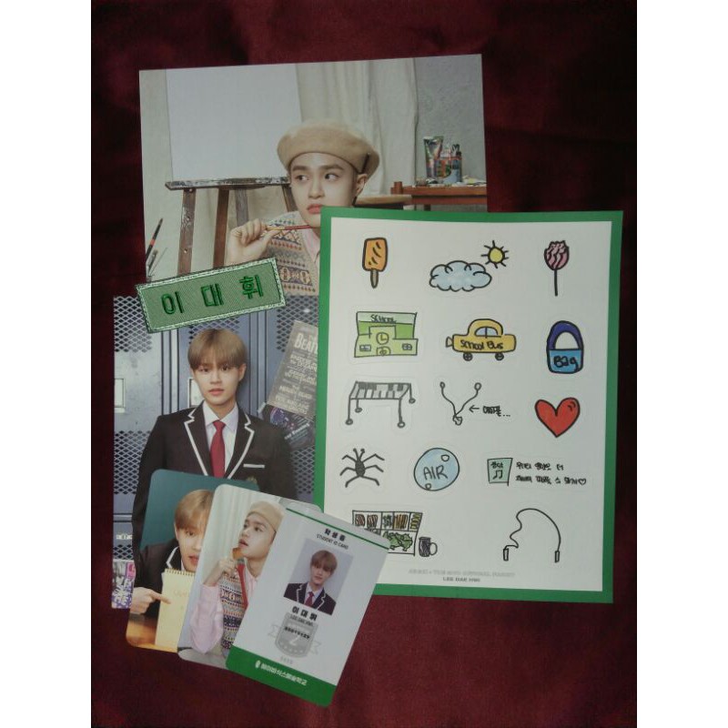 [Free Ofc Vivid Ar Daehwi] AB6IX Fankit Daehwi Set (Read Deskripsi)