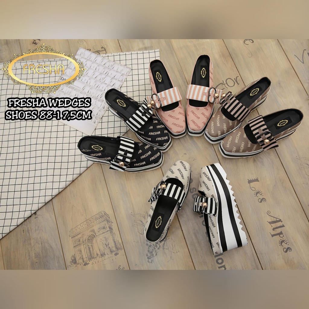 {VOUCHER-5*13/DES*} FRESHA WEDGES SHOES 88-1