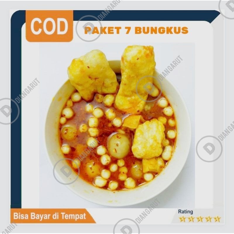 Baso Aci Instan Bumbu Geprek Paket 7 bungkus (1Kg)