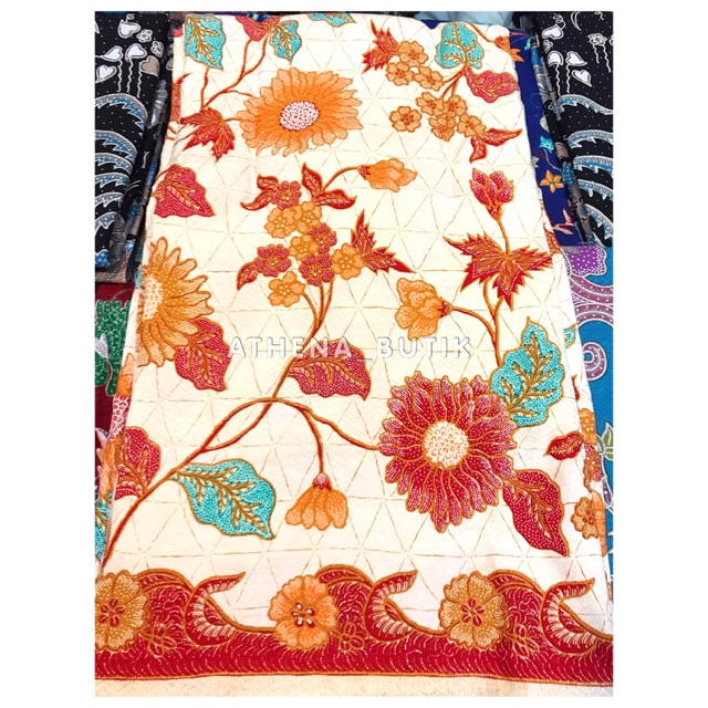 Batik Dolbi Dolby Dobby Doby Dobi Kain Bahan Seragam Couple Sarimbit Sutera Sutra Tulis Cap Colet