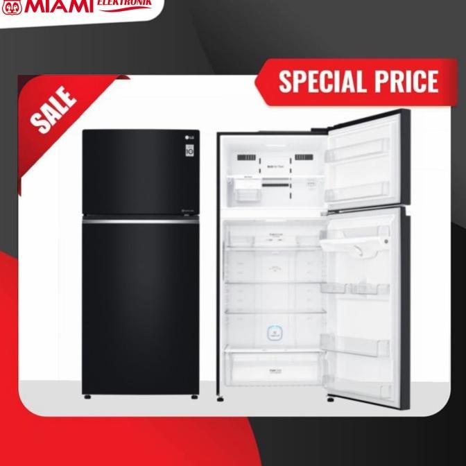 Produk Unggulan] Kulkas LG 2 Pintu GN-C702SGGL / Refrigerator LG GNC702SGGL Inverter