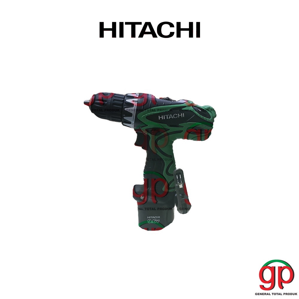 HITACHI DS9DVF3 MESIN BOR BATERAI DS 9 DVF 3 CORDLESS DRILL DRIVER + TORCHLIGHT UB21D