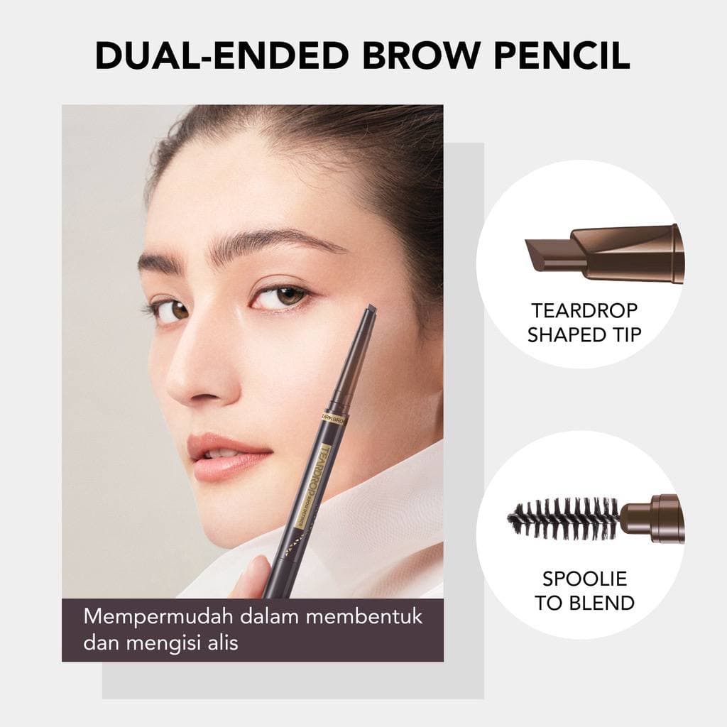 YOU TEARDROP BROW DEFINER (PENSIL ALIS) BY YOU MAKE UP