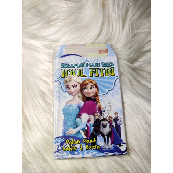 

amplop lebaran 2025 motif frozen baru