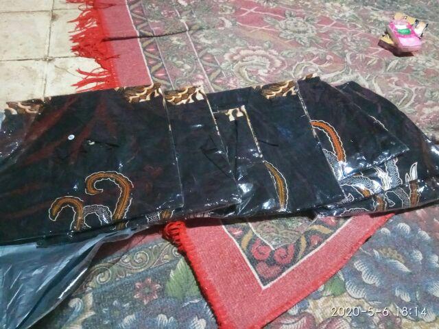 Batik Couple Keluarga Sania Ruffle Ori Ndoro Jowi Dnt Motif Ayam