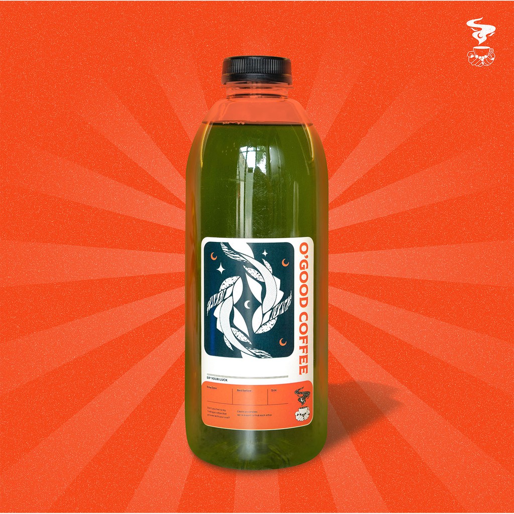 

O'GOOD COFFEE - Green Cosmic (Green Tea + Lemongrass) 1 Liter