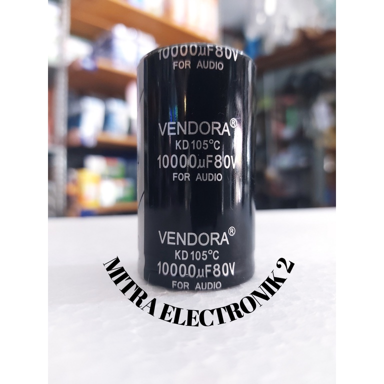 Vendora Elco Vendora 10000uf 80v Original full