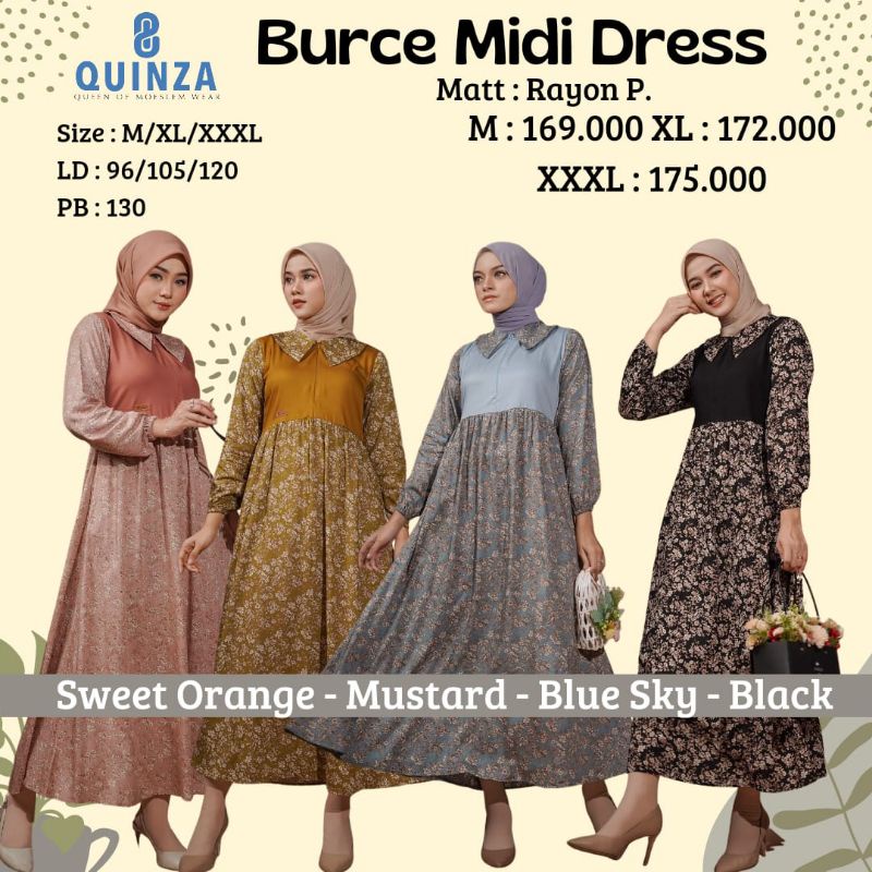 burce midi dress, dellia dress, fenna, celo, tere dress by quinza
