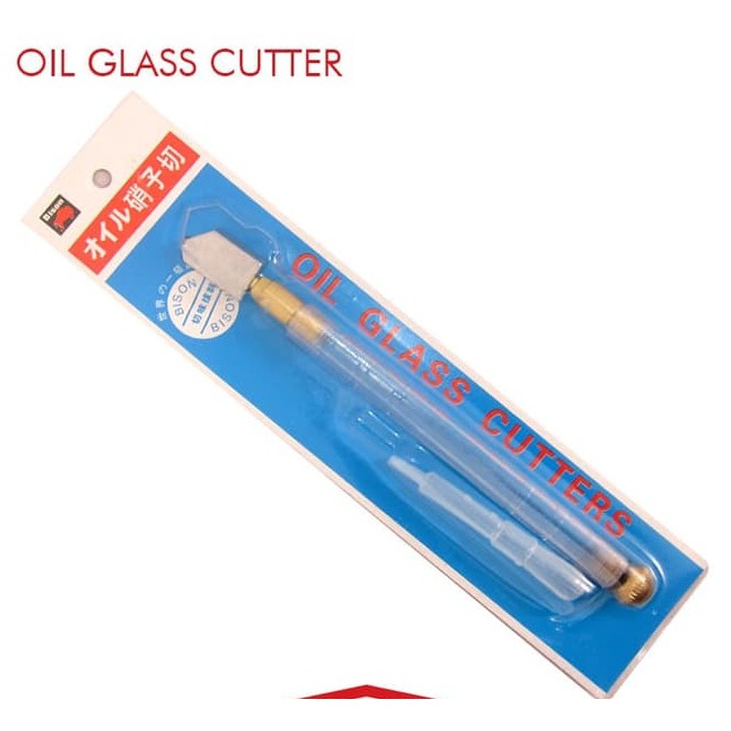 Alat Pemotong Kaca Pisau Potong Minyak Glass Cutter Cutting Oil