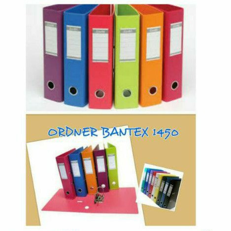 

Ordner Bantex 1450 Ukuran A4 Warna-Warni