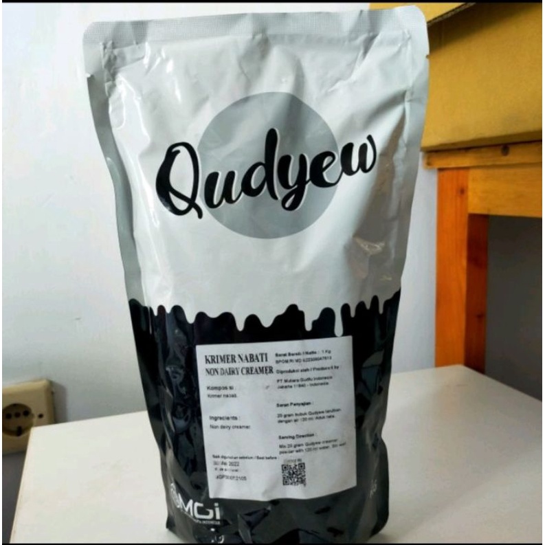 

Non Dairy Creamer Impor Qudyew, Premium Krimer Bubuk 1kg Come Food