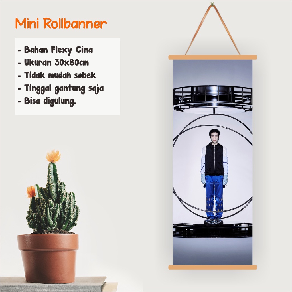 MINI  ROLL BANNER NCT 2021 HENDERY