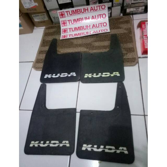 Kepet Lumpur Roda Mud Guard Mitsubishi Kuda Solar Bensin 1 set isi 4 biji