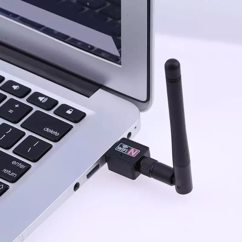 USB Wireless Adapter 600Mbps 802.11N Penangkap Sinyal Wifi Di Laptop PC Komputer