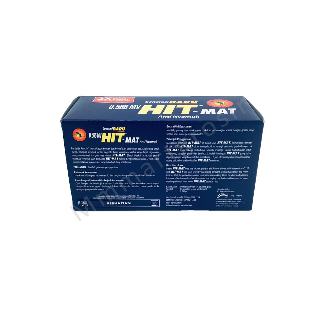 HIT-MAT ANTI NYAMUK REFILL /ISI ULANG