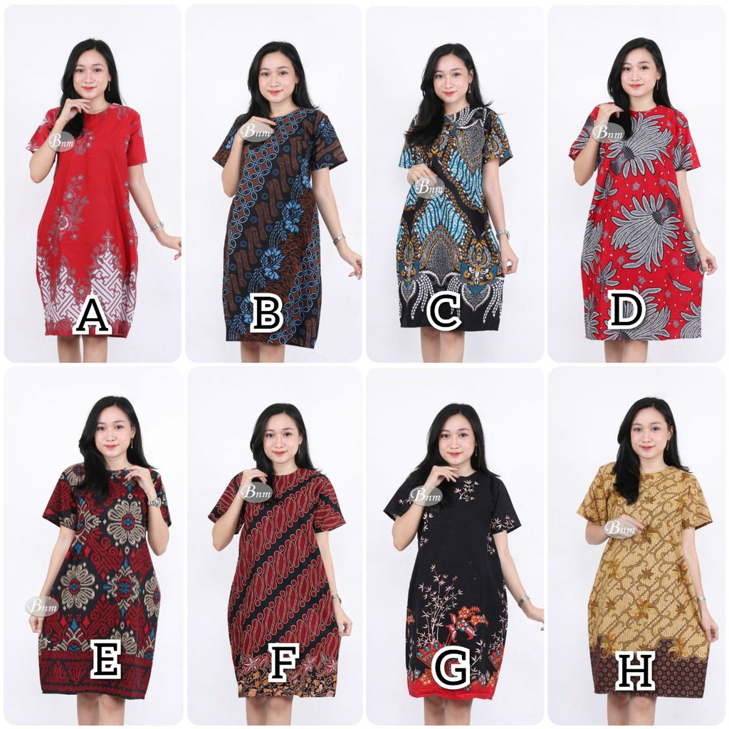  DRESS  BATIK  KATUN KERJA KANTOR SERAGAM BATIK  KANTOR DRESS  