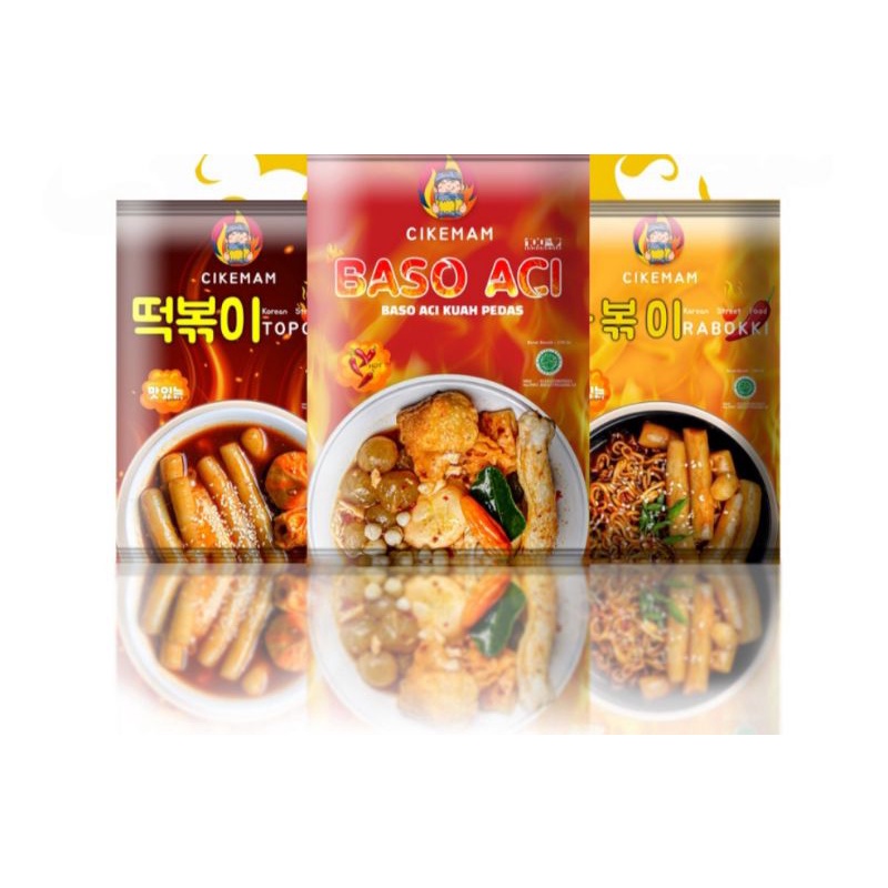 

PAKET ISI 3 RABOKKI dan TOPOKKI dan BASO ACI