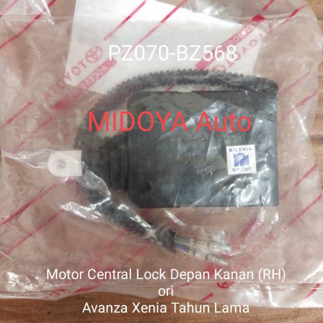 Motor Central Lock Depan Kanan
Avanza Xenia Tahun Lama ori